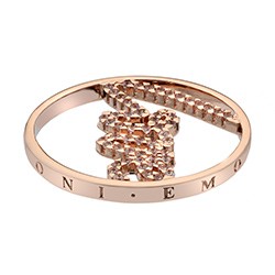 Přívěsek Hot Diamonds Emozioni Sparkle Love Rose Gold Coin