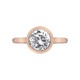 Stříbrný prsten Hot Diamonds Emozioni Riflessi Rose Gold