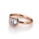 Stříbrný prsten Hot Diamonds Emozioni Riflessi Rose Gold