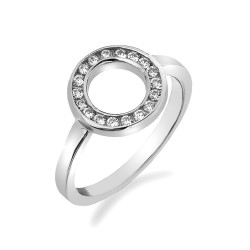 Stříbrný prsten Hot Diamonds Emozioni Saturno Silver