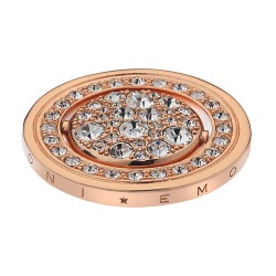 Přívěsek Hot Diamonds Emozioni Acqua e Aria Rose Gold Coin