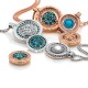 Přívěsek Hot Diamonds Emozioni Acqua e Aria Rose Gold Coin