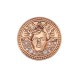 Přívěsek Hot Diamonds Emozioni Medusa Bianca Rose Gold Coin