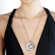 Stříbrný přívěsek Hot Diamonds Emozioni Luna Coin Keeper