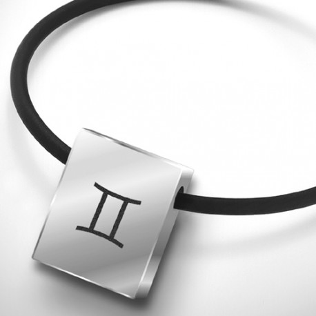 Ocelový přívěsek TeNo Zodiac Sign GEMINI