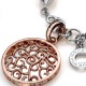 Stříbrný náramek Hot Diamonds Emozioni Plate Bead Luxury