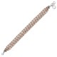 Stříbrný náramek Hot Diamonds Emozioni Plate Bead Luxury