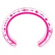 Náramek Cayoo Bubbles Fuchsia Rosee Wide