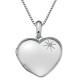 Stříbrný přívěsek Hot Diamonds Memories Heart Locket