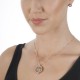 Přívěsek Hot Diamonds Emozioni Faux Crocodile Light Brown Coin