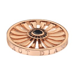 Přívěsek Hot Diamonds Emozioni Art Deco Sunrise Rose Gold Coin