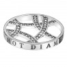 Přívěsek Hot Diamonds Emozioni Ice Sparkle Arc Coin