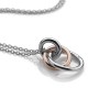 Stříbrný přívěsek Hot Diamonds Eternity Rose Gold DP373