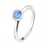 Stříbrný prsten Hot Diamonds Emozioni Scintilla Blue Peace