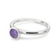 Stříbrný prsten Hot Diamonds Emozioni Scintilla Violet Spirituality