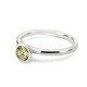 Stříbrný prsten Hot Diamonds Emozioni Scintilla Peridot Nature
