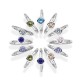 Stříbrný prsten Hot Diamonds Emozioni Scintilla Peridot Nature
