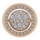 Přívěsek Hot Diamonds Emozioni Alba e Tramonto Rose Gold Coin