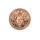 Přívěsek Hot Diamonds Emozioni Medusa Nera Rose Gold Coin