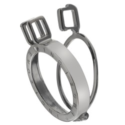 Stříbrný přívěsek Hot Diamonds Emozioni Coin Keeper Black Rhodium