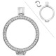 Stříbrný přívěsek Hot Diamonds Emozioni Reversible Coin Keeper