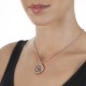 Přívěsek Hot Diamonds Emozioni Art Deco Sunrise Rose Coin