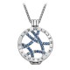 Přívěsek Hot Diamonds Emozioni Azure Sparkle Arc Coin