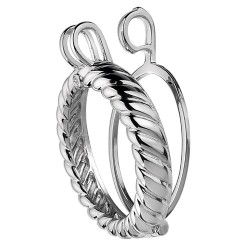 Stříbrný přívěsek Hot Diamonds Emozioni Sorrento Coin Keeper
