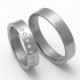 Dámský titanový snubní prsten TTN3002