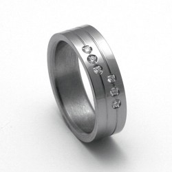 Dámský titanový snubní prsten TTN2502
