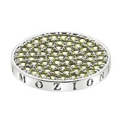 Přívěsek Hot Diamonds Emozioni Scintilla Peridot Nature Coin