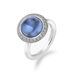 Stříbrný prsten Hot Diamonds Emozioni Laghetto Azure