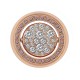 Přívěsek Hot Diamonds Emozioni Estate e Primavera Rose Gold Coin