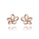Stříbrné náušnice Hot Diamonds Paradise Rose Gold