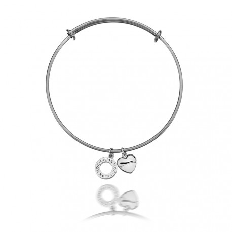 Ocelový náramek Hot Diamonds Emozioni Silver Bangle
