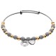Ocelový náramek Hot Diamonds Emozioni Ula Yellow and Silver