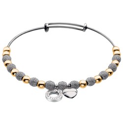 Ocelový náramek Hot Diamonds Emozioni Ula Yellow and Silver