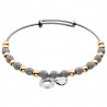 Ocelový náramek Hot Diamonds Emozioni Ula Yellow and Silver