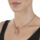 Stříbrný přívěsek Hot Diamonds Emozioni Coin Keeper Rose
