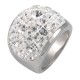 Prsten s krystaly Swarovski Crystal Cosmos Exkluzive