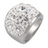 Prsten s krystaly Swarovski Crystal Cosmos Exkluzive