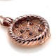 Stříbrný přívěsek Hot Diamonds Emozioni Sorrento Coin Keeper Rose