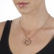 Stříbrný přívěsek Hot Diamonds Emozioni Sorrento Coin Keeper Rose