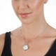 Stříbrný přívěsek Hot Diamonds Emozioni Coin Keeper Silver 25
