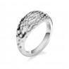 Stříbrný prsten Hot Diamonds Hammered