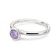 Stříbrný prsten Hot Diamonds Emozioni Scintilla Lavender Calmness