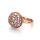 Stříbrný prsten Hot Diamonds Emozioni Bouquet Rose Gold