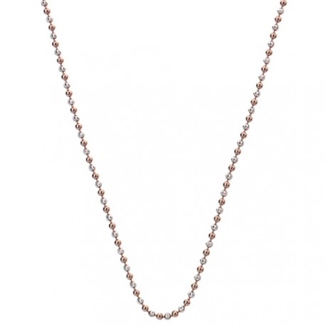 Stříbrný řetízek Hot Diamonds Emozioni Bead Silver Rose 89