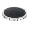 Přívěsek Hot Diamonds Emozioni Faux Crocodile Black Coin