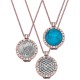 Stříbrný přívěsek Hot Diamonds Emozioni Turquoise Coin